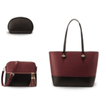 BELLA - MAROON & BLACK - Image 2